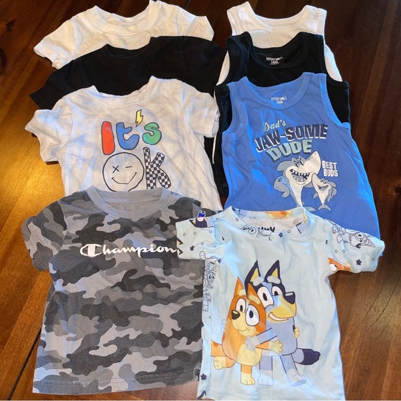 Champion Other - KIDS BUNDLE! Garanimals Kids Tee - Blue and White